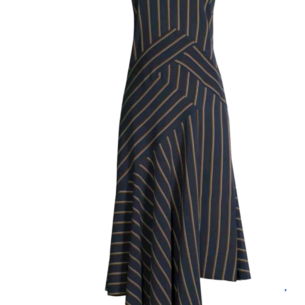 Lafayette 148 New York Ashlena  asymmetric  dress size 10 worn once